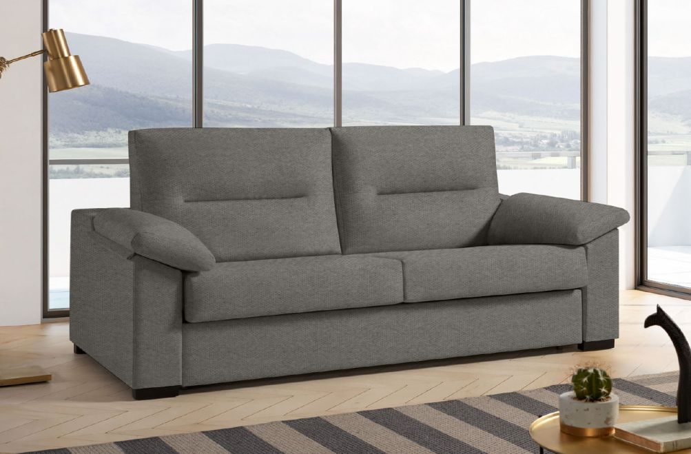Sofá cama de apertura italiana de tela Atlas de HOME - principal