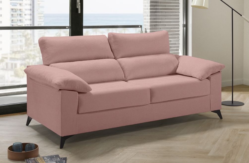 Sofá cama de apertura italiana de tela Lander de HOME - principal