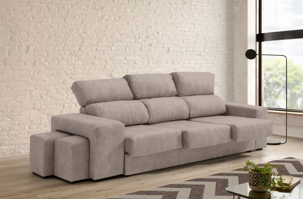 Sofá de tela Moly Plus de HOME - principal