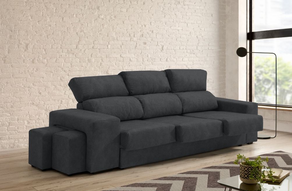 Sofá de tela Moly Plus de HOME - principal